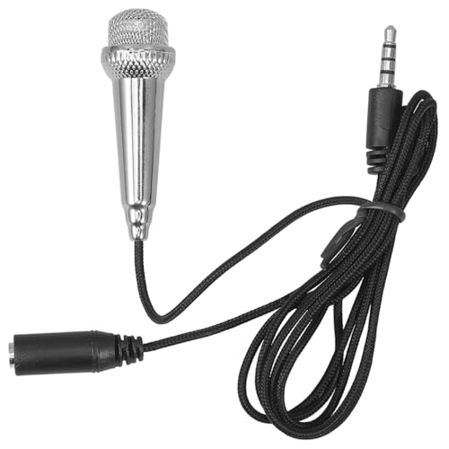 Supvox Tragbares Mini Mikrofon Kompatibel Mit Smartphones Tablets Und Laptops Winziges Mikrofon Für Karaoke Und Gesang Für Unterhaltung Einfach Zu Bedienen von Supvox