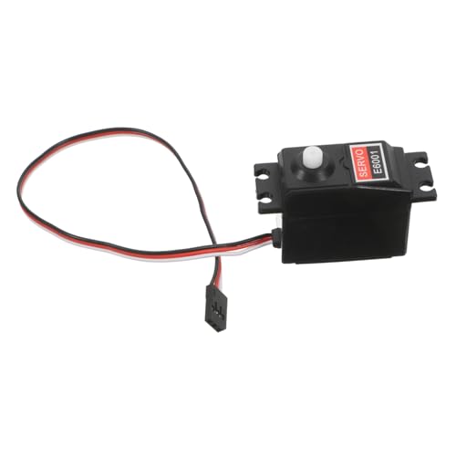 Supvox ferngesteuertes Modellauto RC-Modellauto Lenkgetriebe Metallgetriebe fernsteuerung auto Roboter hohes Drehmoment Getriebeteile aus Vollmetall mit hohem Drehmoment Plastik Black von Supvox