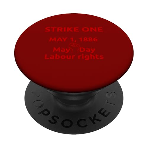 Rebel Rock Fist Fraktal Strike One PopSockets Klebender PopGrip von Suraj Synth Merch