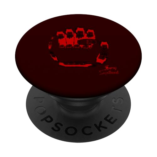 Rebel Rock Fist Fraktal Strike One PopSockets Klebender PopGrip Rebel Rock Fist Fraktal Strike One PopSockets Klebender PopGrip von Suraj Synth Merch