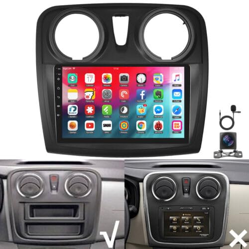 Surakey 9 Inch Android 13 Car Radio CarPlay GPS Navigation WiFi FM Compatible for Renault Dacia Logan 2 Sandero 2012-2017 Surakey 9 Inch Android 13 Car Radio CarPlay GPS Navigation WiFi FM Compatible for Renault Dacia Logan 2 Sandero 2012-2017 von Surakey