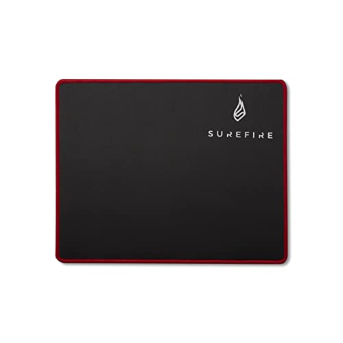 SureFire Silent Flight 320 Gaming Mauspad, 320 mm x 260 mm x 3 mm, Mauspad Gaming, Mousepad rutschfest, Mikrotextur-Stoffoberfläche, Gaming Zubehör, Gaming Unterlage SureFire Silent Flight 320 Gaming Mauspad, 320 mm x 260 mm x 3 mm, Mauspad Gaming, Mousepad rutschfest, Mikrotextur-Stoffoberfläche, Gaming Zubehör, Gaming Unterlage von SureFire