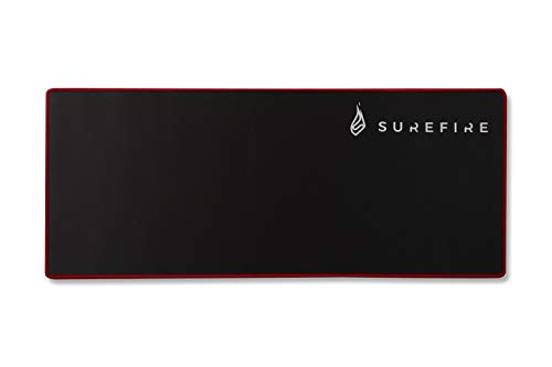 SureFire Silent Flight 680 Gaming Mauspad, 680 mm x 280 mm x 3 mm, Mauspad Gaming, Mousepad Large, rutschfest, Mikrotextur-Stoffoberfläche, Gaming Zubehör, Gaming Unterlage von SureFire