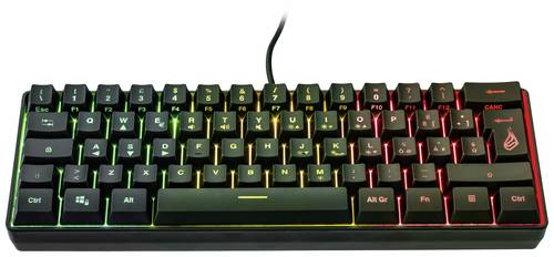 Surefire Gaming KingPin X1 Kabelgebunden, USB Gaming-Tastatur Italienisch, QWERTY Schwarz Beleuchtet von Surefire Gaming