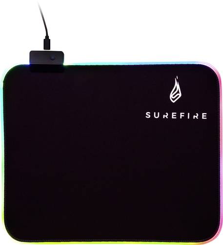 Surefire Gaming Silent Flight RGB-320 Gaming-Mauspad Beleuchtet Schwarz Surefire Gaming Silent Flight RGB-320 Gaming-Mauspad Beleuchtet Schwarz von Surefire Gaming