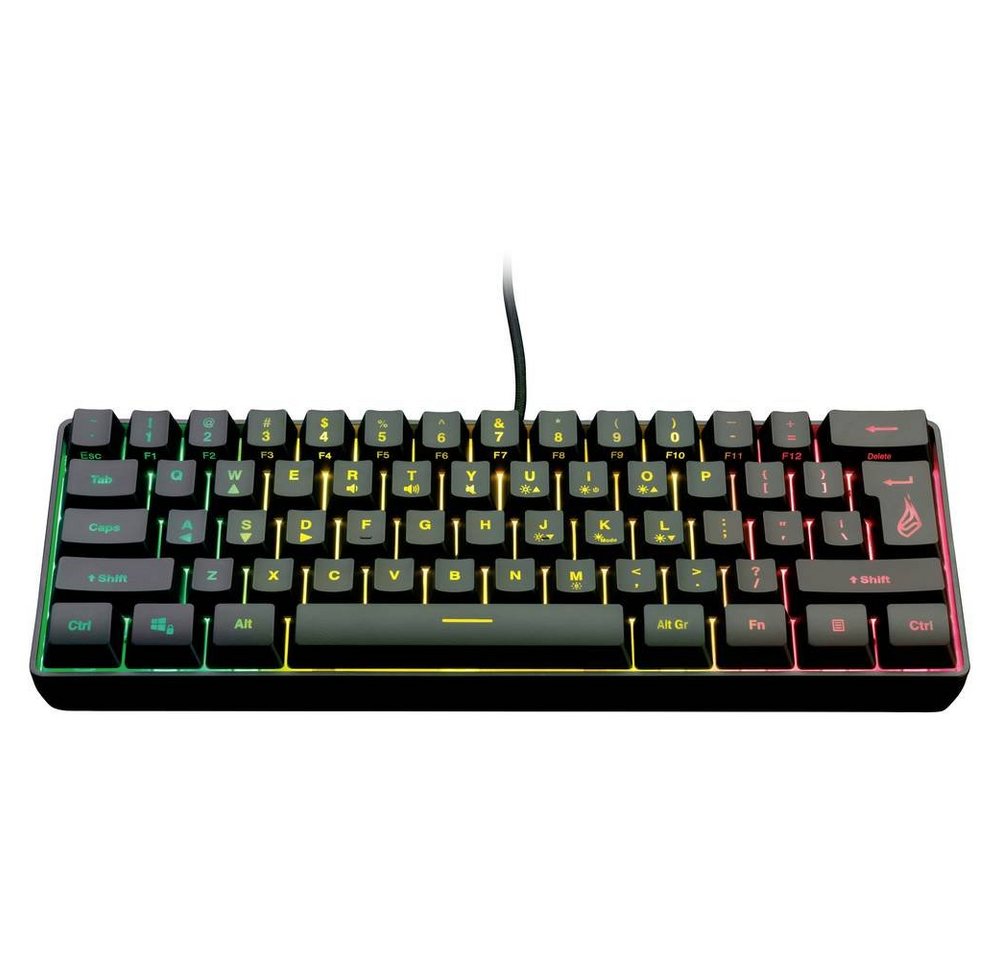 Surefire SureFire 60 % Mechanische RGB–Tastatur, Tastatur (Beleuchtet, Multimediatasten) von Surefire