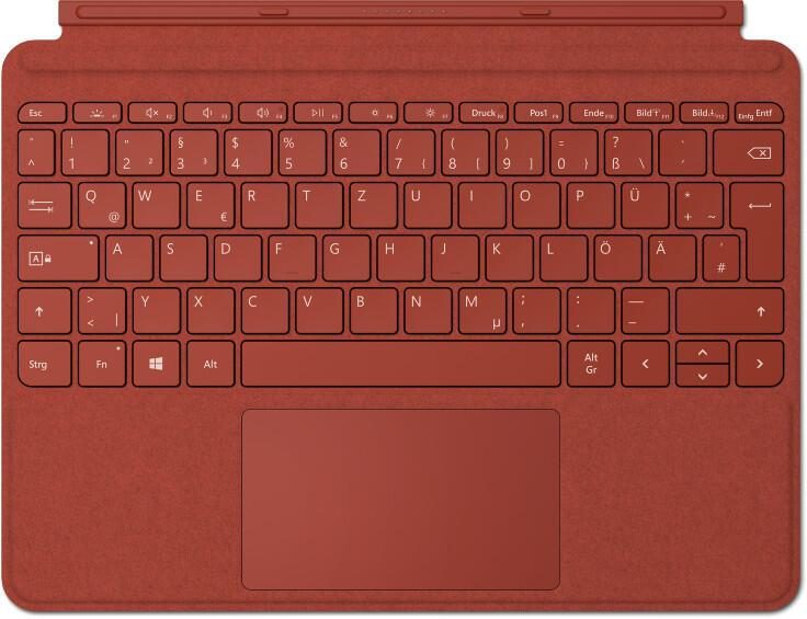Microsoft Surface Go Type Cover Tastatur mit Trackpad Poppy Red Microsoft Surface Go Type Cover Tastatur mit Trackpad Poppy Red von Surface