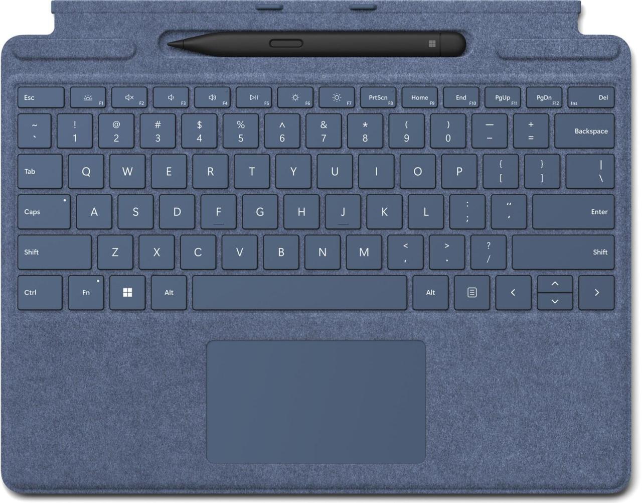 Microsoft Surface Pro Type Cover Saphir mit Surface Slim Pen 2 von Surface