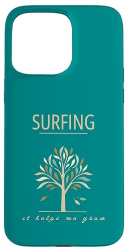 Surf-Design, Surfen, It Helps Me Grow, Colorful Tree Hülle für iPhone 15 Pro Max Surf-Design, Surfen, It Helps Me Grow, Colorful Tree Hülle für iPhone 15 Pro Max von Surfing Stuff
