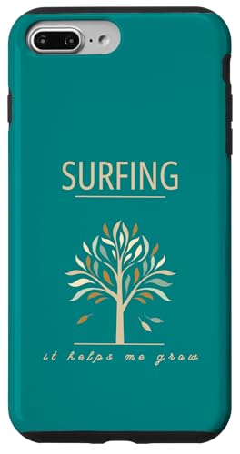 Surf-Design, Surfen, It Helps Me Grow, Colorful Tree Hülle für iPhone 7 Plus/8 Plus von Surfing Stuff
