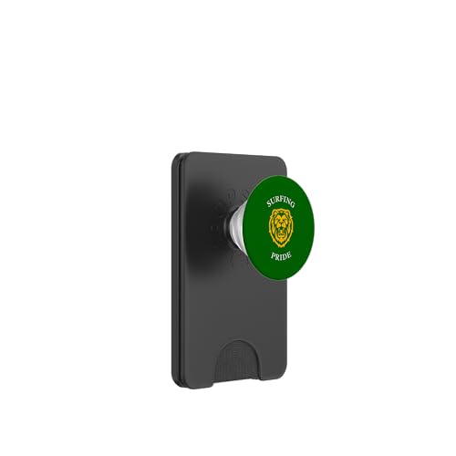 Surf-Design, Surfing Pride, Löwe PopSockets PopWallet für MagSafe von Surfing Stuff