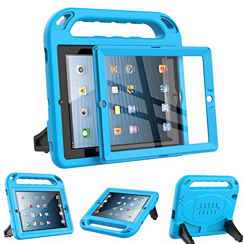 Surom Schutzhülle für iPad 4, iPad 3 und iPad 2 (2. ,3., 4. Generation), stoßfest blau von Surom