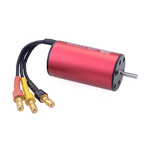 Surpass Hobby 2040 Brushless Motor 2.3 mm Shank 2280 KV 3200 KV 3900 KV 4480 KV for 1/16 1/18 RC Car (4480 KV) von Surpass Hobby