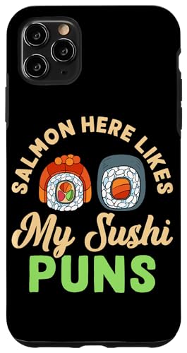 Salmon Here Likes My Sushi Puns Sushi Design für Fischfresser Hülle für iPhone 11 Pro Max Salmon Here Likes My Sushi Puns Sushi Design für Fischfresser Hülle für iPhone 11 Pro Max von Sushi Designs For Sushi Eater