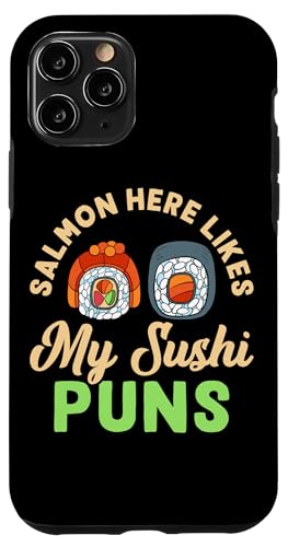 Salmon Here Likes My Sushi Puns Sushi Design für Fischfresser Hülle für iPhone 11 Pro Salmon Here Likes My Sushi Puns Sushi Design für Fischfresser Hülle für iPhone 11 Pro von Sushi Designs For Sushi Eater