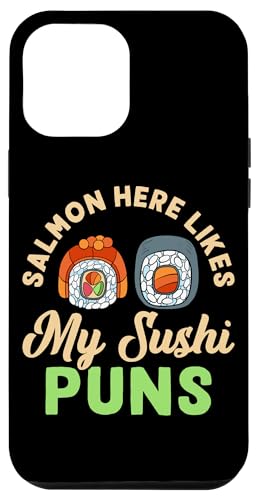 Salmon Here Likes My Sushi Puns Sushi Design für Fischfresser Hülle für iPhone 12 Pro Max Salmon Here Likes My Sushi Puns Sushi Design für Fischfresser Hülle für iPhone 12 Pro Max von Sushi Designs For Sushi Eater
