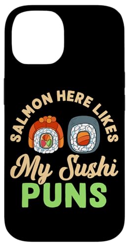 Salmon Here Likes My Sushi Puns Sushi Design für Fischfresser Hülle für iPhone 14 Salmon Here Likes My Sushi Puns Sushi Design für Fischfresser Hülle für iPhone 14 von Sushi Designs For Sushi Eater
