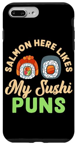 Salmon Here Likes My Sushi Puns Sushi Design für Fischfresser Hülle für iPhone 7 Plus/8 Plus Salmon Here Likes My Sushi Puns Sushi Design für Fischfresser Hülle für iPhone 7 Plus/8 Plus von Sushi Designs For Sushi Eater