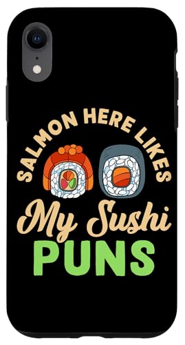 Salmon Here Likes My Sushi Puns Sushi Design für Fischfresser Hülle für iPhone XR Salmon Here Likes My Sushi Puns Sushi Design für Fischfresser Hülle für iPhone XR von Sushi Designs For Sushi Eater