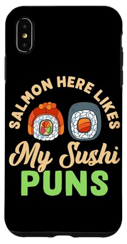 Salmon Here Likes My Sushi Puns Sushi Design für Fischfresser Hülle für iPhone XS Max Salmon Here Likes My Sushi Puns Sushi Design für Fischfresser Hülle für iPhone XS Max von Sushi Designs For Sushi Eater