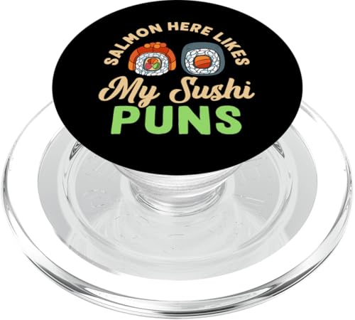Salmon Here Likes My Sushi Puns Sushi Design für Fischfresser PopSockets PopGrip für MagSafe Salmon Here Likes My Sushi Puns Sushi Design für Fischfresser PopSockets PopGrip für MagSafe von Sushi Designs For Sushi Eater