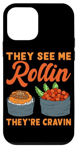They See Me Rollin' Sushi Design für Sushi Eater Hülle für iPhone 12 mini They See Me Rollin' Sushi Design für Sushi Eater Hülle für iPhone 12 mini von Sushi Designs For Sushi Eater