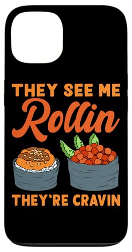 They See Me Rollin' Sushi Design für Sushi Eater Hülle für iPhone 13 They See Me Rollin' Sushi Design für Sushi Eater Hülle für iPhone 13 von Sushi Designs For Sushi Eater