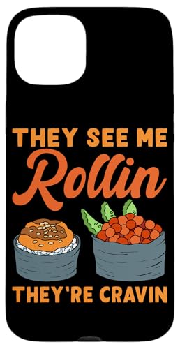 They See Me Rollin' Sushi Design für Sushi Eater Hülle für iPhone 15 Plus They See Me Rollin' Sushi Design für Sushi Eater Hülle für iPhone 15 Plus von Sushi Designs For Sushi Eater
