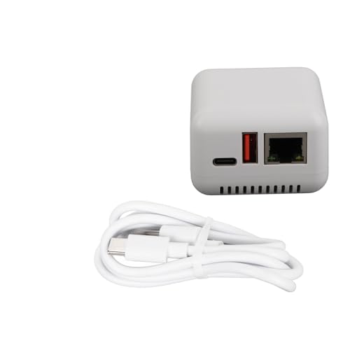 SUNTVITA USB 2.0 Print-Server, LAN-Print Share Server, unterstützt Bilddruck, Hochgeschwindigkeitsverbindung, kompatibel mit und Mac von SustVita