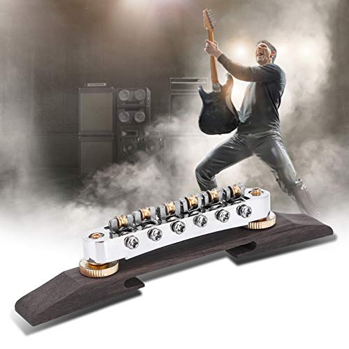 SustVita Guitar Bridge Base Rosewood Bridge Rollers ättel für LP Typ Gitarre SustVita Guitar Bridge Base Rosewood Bridge Rollers ättel für LP Typ Gitarre von SustVita