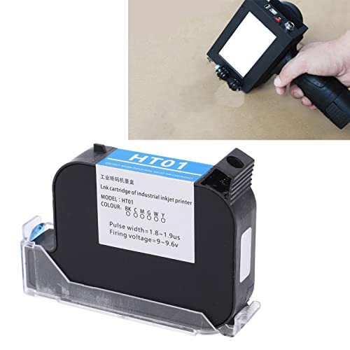 SustVita Handheld -Drucker -Tintenpatrone 42 ml Schnelltrocknungsersatz für Tintenstrahldrucker, 12,7 mm (Rot) von SustVita