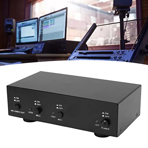 Sustvita 48 V Phantom Netzteil, professionelle Eisenschale -Phantom -Leistung mit Dual XLR -Kabel für Musikaufzeichnungsgeräte Sustvita 48 V Phantom Netzteil, professionelle Eisenschale -Phantom -Leistung mit Dual XLR -Kabel für Musikaufzeichnungsgeräte von SustVita