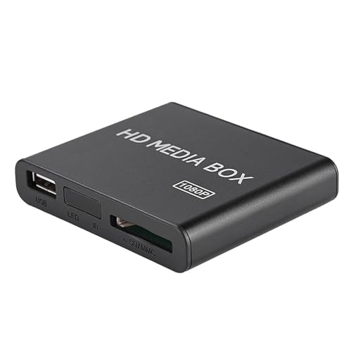 Sustvita HD Media Player Box 110-240V Full HD Media Player 1080p HDMI Digital Media Player mit USB -Unterstützung für RMVB MP3 AVI MKV. Sustvita HD Media Player Box 110-240V Full HD Media Player 1080p HDMI Digital Media Player mit USB -Unterstützung für RMVB MP3 AVI MKV. von SustVita