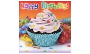 SUSY CARD 11400306 3D Geburtstagskarte"Cupcake" von Susy Card