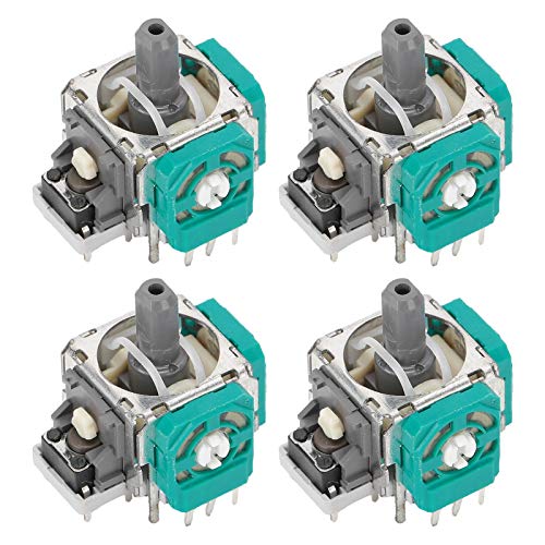 4-teilige Analoge 3D-Potentiometer Joystick-Daumengriff-Ersatzregler, Joystick-Sensormodul,Kabellose Controller-Wippe für XBOX One 4-teilige Analoge 3D-Potentiometer Joystick-Daumengriff-Ersatzregler, Joystick-Sensormodul,Kabellose Controller-Wippe für XBOX One von Sutinna