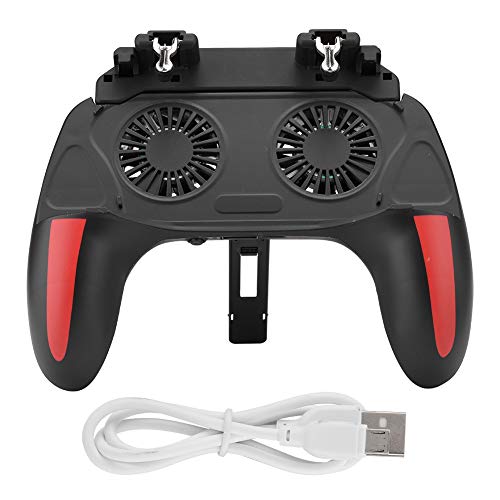 Smartphone Gamepad, Dual Cooling Fans Handy Game Controller Gamepad mit 2500mAh/5000mAh Akku(2500mah) von Sutinna