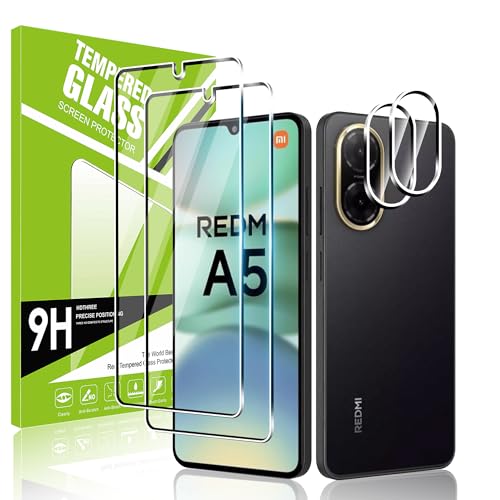 Suttkue Displayschutzfolie für Redmi A5 4G, 2 Stück, Kamera-Glas, kratzfest, blasenfrei, hohe Transparenz Suttkue Displayschutzfolie für Redmi A5 4G, 2 Stück, Kamera-Glas, kratzfest, blasenfrei, hohe Transparenz von Suttkue