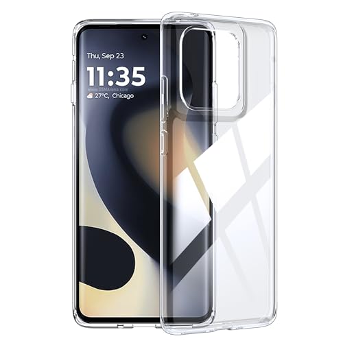 Suttkue Schutzhülle für Motorola Moto Edge 2025, hohe Qualität, TPU-Gummi-Hülle, kratzfest, flexibel, vollständiger Schutz, rutschfest Suttkue Schutzhülle für Motorola Moto Edge 2025, hohe Qualität, TPU-Gummi-Hülle, kratzfest, flexibel, vollständiger Schutz, rutschfest von Suttkue