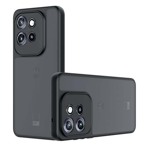 Suttkue Schutzhülle für Motorola Moto Edge 50 Neo, hohe Qualität, Polycarbonat-Material, Kohlefaser, kratzfest, flexibel, vollständiger Schutz, rutschfest, schwarz Suttkue Schutzhülle für Motorola Moto Edge 50 Neo, hohe Qualität, Polycarbonat-Material, Kohlefaser, kratzfest, flexibel, vollständiger Schutz, rutschfest, schwarz von Suttkue