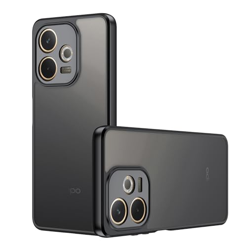 Suttkue Schutzhülle für Oppo A5 Pro, Anti-Gelb, durchscheinend, matt, stoßfest, Retro, mattes Schwarz Suttkue Schutzhülle für Oppo A5 Pro, Anti-Gelb, durchscheinend, matt, stoßfest, Retro, mattes Schwarz von Suttkue