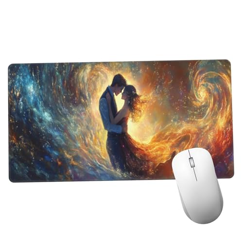 Mauspad Gelb Mousepad XXL 600x300x3mm Mauspad gaming Vernähte Kanten Wasserdicht Anti-Rutsch, Tischunterlage Size Groß, Erweiterter Schreibtisch Schutz Schreibtischunterlage für Office Pärchen Y1219 Mauspad Gelb Mousepad XXL 600x300x3mm Mauspad gaming Vernähte Kanten Wasserdicht Anti-Rutsch, Tischunterlage Size Groß, Erweiterter Schreibtisch Schutz Schreibtischunterlage für Office Pärchen Y1219 von Suuiizaa