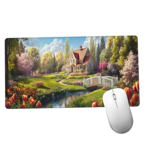 Mauspad Grün Mousepad XXL 800x300x3mm Mauspad gaming Vernähte Kanten Wasserdicht Anti-Rutsch,Tischunterlage Size Groß,Erweiterter Schreibtisch Schutz Schreibtischunterlage für Office Landschaft Y1339 Mauspad Grün Mousepad XXL 800x300x3mm Mauspad gaming Vernähte Kanten Wasserdicht Anti-Rutsch,Tischunterlage Size Groß,Erweiterter Schreibtisch Schutz Schreibtischunterlage für Office Landschaft Y1339 von Suuiizaa