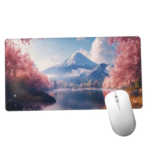 Mauspad Rosa Mousepad XXL 900x500x3mm Mauspad gaming Vernähte Kanten Wasserdicht Anti-Rutsch,Tischunterlage Size Groß,Erweiterter Schreibtisch Schutz Schreibtischunterlage für Office Landschaft Y1067 Mauspad Rosa Mousepad XXL 900x500x3mm Mauspad gaming Vernähte Kanten Wasserdicht Anti-Rutsch,Tischunterlage Size Groß,Erweiterter Schreibtisch Schutz Schreibtischunterlage für Office Landschaft Y1067 von Suuiizaa