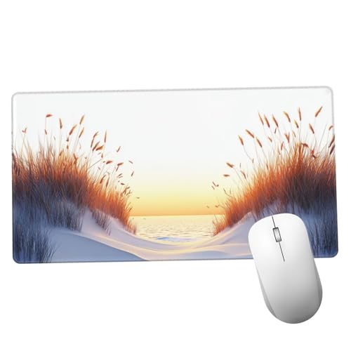 Mauspad Sonnenuntergang Mousepad XXL 1600x800x3mm Mauspad gaming Vernähte Kanten Wasserdicht Anti-Rutsch, Tischunterlage Size Groß, Erweiterter Schreibtisch Schutz Schreibtischunterlage Strand Y1409 Mauspad Sonnenuntergang Mousepad XXL 1600x800x3mm Mauspad gaming Vernähte Kanten Wasserdicht Anti-Rutsch, Tischunterlage Size Groß, Erweiterter Schreibtisch Schutz Schreibtischunterlage Strand Y1409 von Suuiizaa