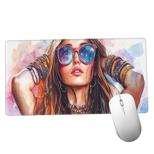 Mauspad Weiß Mousepad XXL 600x300x3mm Mauspad gaming Vernähte Kanten Wasserdicht Anti-Rutsch, Tischunterlage Size Groß, Abwaschbar, Erweiterter Schreibtisch Schutz Schreibtischunterlage Kunst Y1233 Mauspad Weiß Mousepad XXL 600x300x3mm Mauspad gaming Vernähte Kanten Wasserdicht Anti-Rutsch, Tischunterlage Size Groß, Abwaschbar, Erweiterter Schreibtisch Schutz Schreibtischunterlage Kunst Y1233 von Suuiizaa