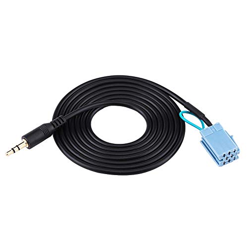 Kfz AUX Kabel, 3,5 mm Klinkenstecker Kfz AUX Audiokabel Adapter für Smart 450 von Suuonee