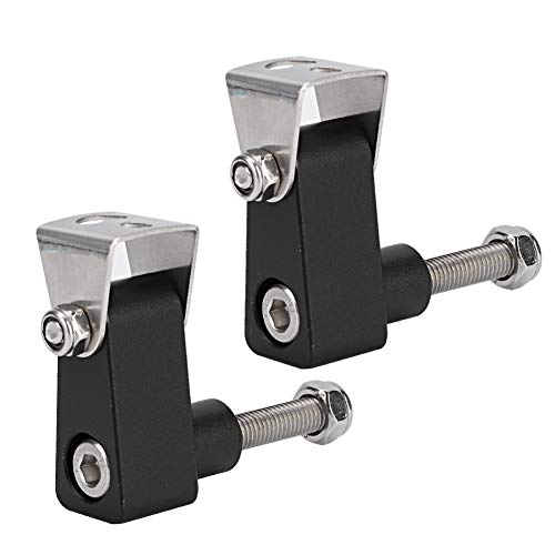Motorrad Scheinwerfer Halterung, 2 Stück Aluminiumlegierung Schwarz Motorrad Modifizierte LED Scheinwerfer Halterung Halter für Xciting 250 300, Schwarz von Suuonee