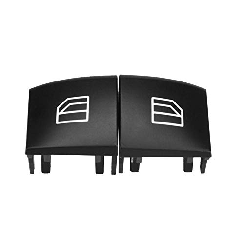 Suuonee Autofenster Control Switch, 2 Stück Auto Electric Power Fensterheber Hauptschalter Cover für ML GL R Klasse 05-12 Suuonee Autofenster Control Switch, 2 Stück Auto Electric Power Fensterheber Hauptschalter Cover für ML GL R Klasse 05-12 von Suuonee