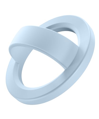 SuydanBox Magnetischer Handy-Griff, abnehmbarer Schlaufengriff mit weichem Fingerband, Silikon-Handy-Ringhalter für die Rückseite des Telefons für iPhone 16/15/14/13/12 Pro Max/Plus, Blau SuydanBox Magnetischer Handy-Griff, abnehmbarer Schlaufengriff mit weichem Fingerband, Silikon-Handy-Ringhalter für die Rückseite des Telefons für iPhone 16/15/14/13/12 Pro Max/Plus, Blau von SuydanBox