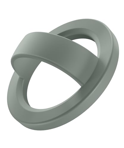 SuydanBox Magnetischer Handy-Griff, abnehmbarer Schlaufengriff mit weichem Fingerband, Silikon-Handy-Ringhalter für die Rückseite des Telefons für iPhone 16/15/14/13/12 Pro Max/Plus, Calke Green SuydanBox Magnetischer Handy-Griff, abnehmbarer Schlaufengriff mit weichem Fingerband, Silikon-Handy-Ringhalter für die Rückseite des Telefons für iPhone 16/15/14/13/12 Pro Max/Plus, Calke Green von SuydanBox